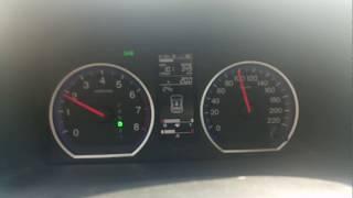 Honda crv 3 2.4L расход по трассе