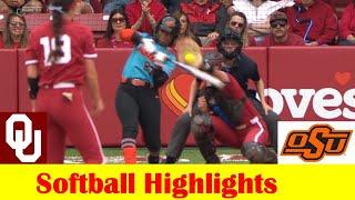 #4 Oklahoma State vs #2 Oklahoma Softball Game 2 Highlights, May 4 2024