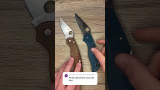 Spyderco Stretch 2 in K390 - The real PM2 lightweight!