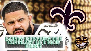 Saints Restructure Contract of C Erik McCoy