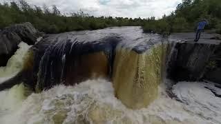 Воицкий водопад и каньон реки Нижний Выг