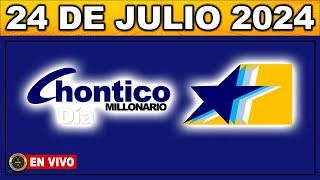 Resultado CHONTICO DIA MIÉRCOLES 24 de julio de 2024 #chance #chonticodia