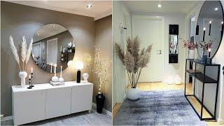 Entryway Decorating Ideas 2023 Modern Home Interior Design Ideas | Living Room Hall Wall Decorations