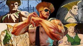 GUILE Many super special moves (video game)