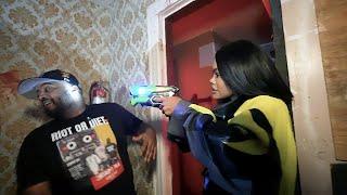 TEYANA TAYLOR  & I VISITED THE SCARIEST HAUNTED HOUSE IN NYC !! . I SH***ED ON MYSELF