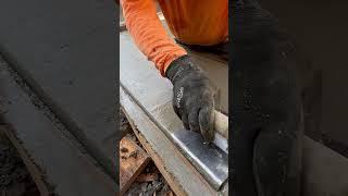 Satisfying concrete ASMR! Swimming pool construction reveal 