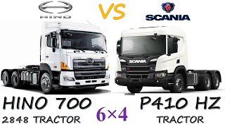 HINO 700 2848(Prime Mover) Vs Scania P410HZ(Prime Mover) | Which one is better?