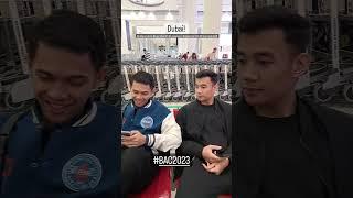 Leo/Daniel, Fajar Alfian, Bagas Maulana, Rehan Kusharjanto sudah sampai di Dubai jelang BAC 2023