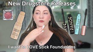 New at the Drugstore: Milani Skin Tint Stick, Loreal Paradise & Panorama Mascaras + Wear Test