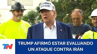 GUERRA ENTRE ISRAEL E IRÁN: Donald Trump evalúa atacar a Irán: “Puede que lo haga, puede que no”