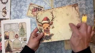 Hither and Yon Studio Crafty Livestream Replay | Sunday, Dec 1, 2024 | Christmas Journal