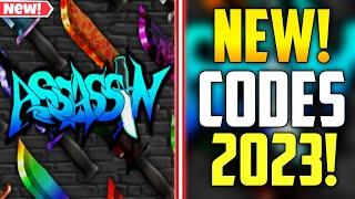 ASSASSIN! *NEW* CODES 2023 || *NEW* ALL WORKING CODES FOR ASSASSIN! 2023