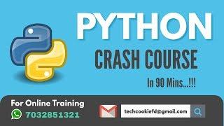 Complete PYTHON Crash Course in TELUGU | TECH COOKIE