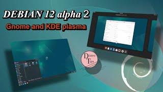 DEBIAN.DEBIAN 12 alpha 2 KDE PLASMA AND GNOME.Gnome and KDE plasma together. Is it possible?