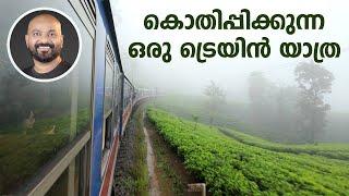 കൊതിപ്പിക്കുന്ന ഒരു ട്രെയിൻ യാത്ര | The Magical Train Journey in Sri Lanka | Rain & Fog Adventure