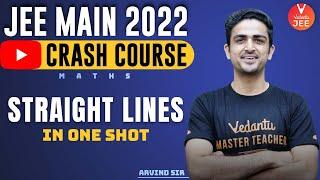 Straight Lines JEE One-Shot [Dropper Batch for JEE 2022] | JEE 2022 (11th Maths) | Vedantu JEE