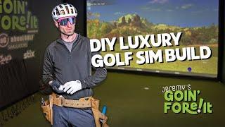 How I Built a Luxury aboutGOLF Simulator Studio