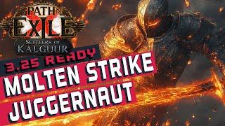 MOLTEN STRIKE OF ZENITH JUGGERNAUT Build Guide [POE 3.25]