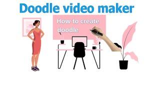 Doodle video maker free using PowerPoint.