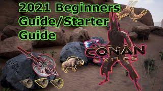 2021 Conan Exiles Beginners / Starters Guide Playthrough Series EP.1