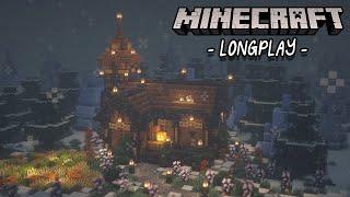 Minecraft Relaxing Co-Op Longplay - Snowy Ice Spikes Starter House [No Commentary] 1.18