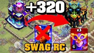 +320 Th15 vs Th17 Superwitch without King in Legend League (coc) (March Season Day 14)