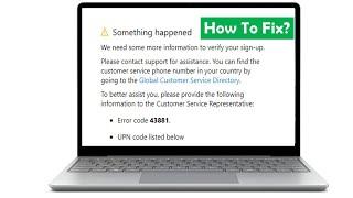 How To Fix Error 43881 When Activating Microsoft 365