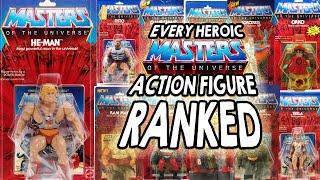 Every Heroic MASTERS OF THE UNIVERSE Figure RANKED!