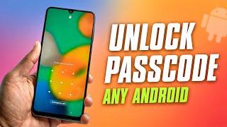 Forgot Your Android Passcode? Unlock It Easily 2024 Method