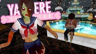 REAL ZOMBIES In Yandere Simulator! | Yandere Simulator - Zombie Mod