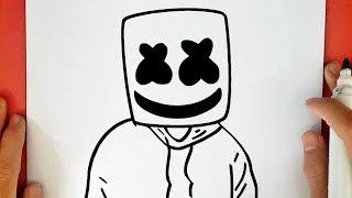 HOW TO DRAW MARSHMELLO