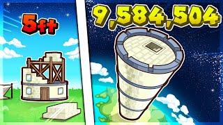 I Built A 9,584,504 Meter Tower in Tower of Babel