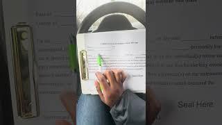 Preview of the acknowledgment course #notarypublic #mobilenotary #notarylife #notary