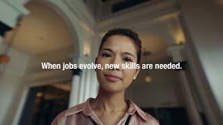 When jobs evolve, new skills are needed