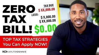 How One W-2 Taxpayer Legally Paid Zero Taxes: A Case Study