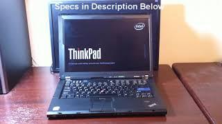 IBM Lenovo Thinkpad T61 Boot