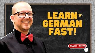 Learn German FAST! 20 Lessons for Complete A1 Level Beginners with Herr Antrim