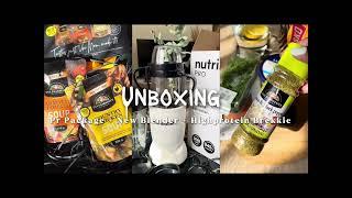 Unboxing Pr Package, New Blender and making some high protein Breakfast