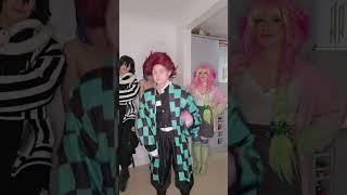 Dance Break #DemonSlayer #DemonSlayerCosplay #Mitsuri #Obanai #Tanjiro #Inosuke #MitsuriKanroji