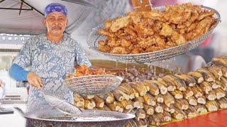 Pisang Goreng Letak BIJAN, Orang Beratur Panjang | Pisang Goreng Stall Sedap