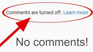 How to Enable/Disable YouTube Comments on a Computer