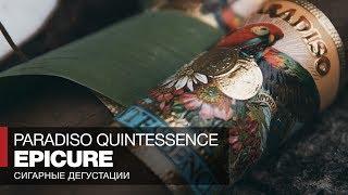 Обзор сигары Paradiso (San Cristobal) Quintessence Epicure Никарагуа Лучшие сигары Cigar Aficionado