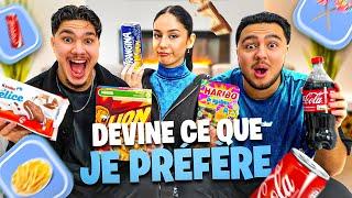 DEVINE CE QUE JE PRÉFÈRE AVEC NOTRE SOEUR ! (Spécial bouffe)