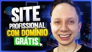 Como Criar um Site Profissional em 15 min Sem Programar do Zero (DOMÍNIO DE GRAÇA)