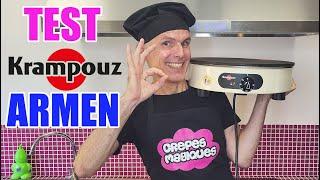 COMPLETE REVIEW of the new Krampouz ARMEN crepe maker 