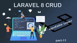 Laravel  tutorial  Update Data in Database | update user record using  AJAX Laravel 8 | update data