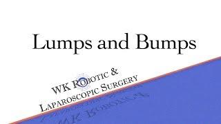 Lumps and Bumps