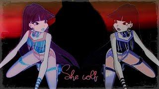 Crimson Clouds & Evanescent Flowers || Mia & Valerie - She Wolf [request]