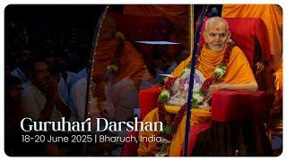 Guruhari Darshan, 18-20 Jun 2025, Bharuch, India