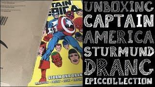 Unboxing Captain America Epic Collection: Sturm und Drang TPB